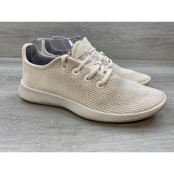allbirds Shoes - Allbirds Tree Runners Women's Cream White Sustainable Mesh Sneakers 8 Low Top